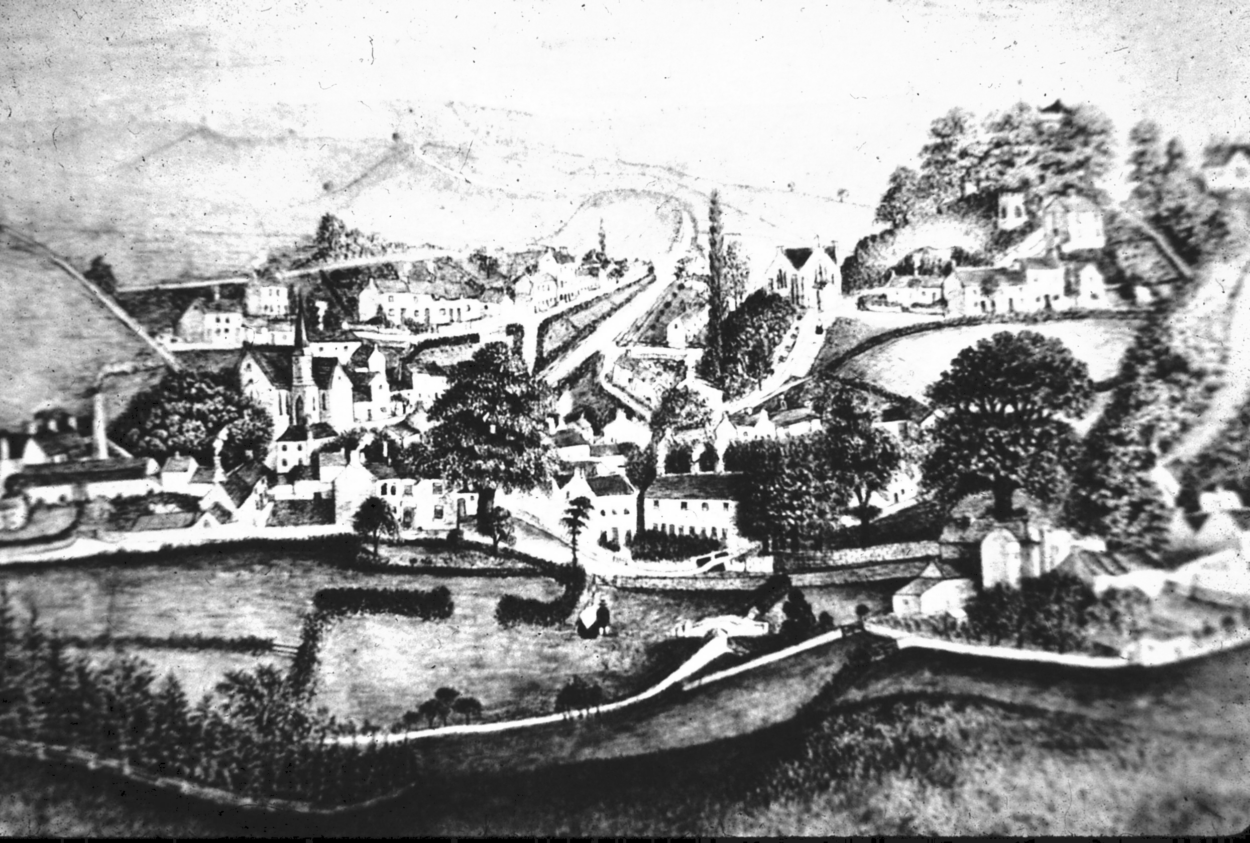 An old drawing of Whiston